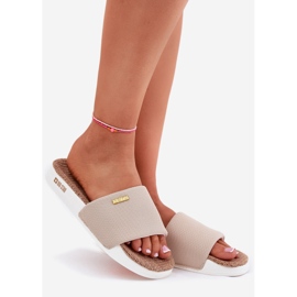 Zapatillas para mujeres Big Star RR274A102 beige 1