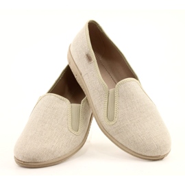 Befado Sneakers de PVC para hombres 001m075 beige beige 4