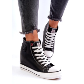 Zapatillas Mujer Cuña Cross Jeans NN2R4005 Negro 2