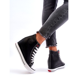 Zapatillas Mujer Cuña Cross Jeans NN2R4005 Negro 4