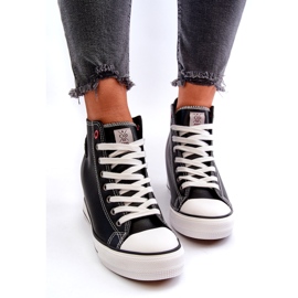 Zapatillas Mujer Cuña Cross Jeans NN2R4005 Negro 5