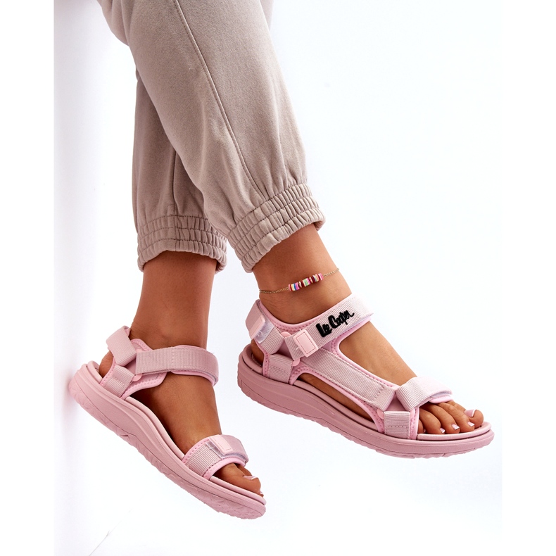 Sandalias para mujeres Lee Cooper LCW-24-34-2613L Pink rosado 1