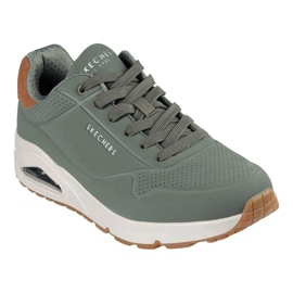 Skechers UNO adecuado en los zapatos Air 183004-OLV verde 1