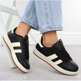 News Zapatos deportivos femeninos negros negros 8233 4