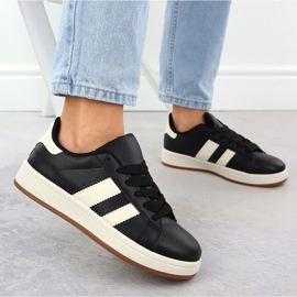 News Zapatos deportivos femeninos negros negros 8233 5