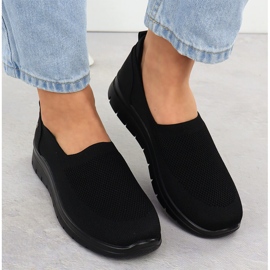 Zapatos deportivos femeninos negros Vinceza 87719 6