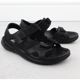 Sandalias de espuma ligera para velcro negro big star rr274a512 2