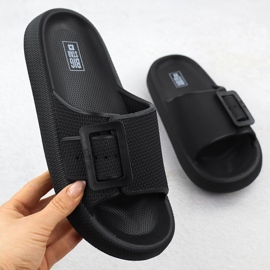 Sports Sports Flip Flip en una suela gruesa Black Big Star RR274A571 negro 1