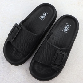 Sports Sports Flip Flip en una suela gruesa Black Big Star RR274A571 negro 3