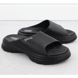 Sports Kapki femenino en una suela gruesa Big Star RR274A577 negro 2