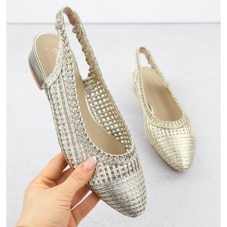 Sandalias de trabajo de trabajo femenino en el Golden Spitz T.Sokolski L25-334 dorado 1 Sandalias de trabajo de trabajo femenino en el Golden Spitz T.Sokolski L25-334 dorado 1