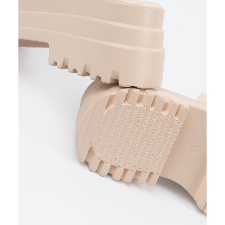 Seastar Zapatillas en la plataforma beige ligera 1