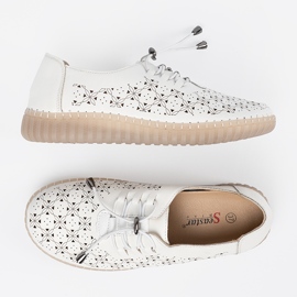 Seastar Zapatos de mujer blancos elegantes 5
