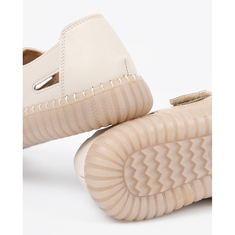 Seastar Zapatos de trabajo de trabajo para mujeres con beige 2