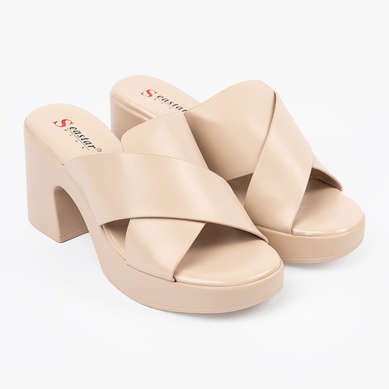 Seastar Beige flop -flops en el poste 2 Seastar Beige flop -flops en el poste 2