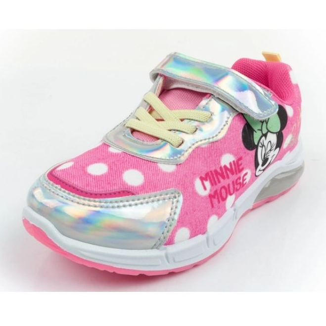 Leomil DM011035 zapatos deportivos Leds brillantes en la parte inferior rosa 1