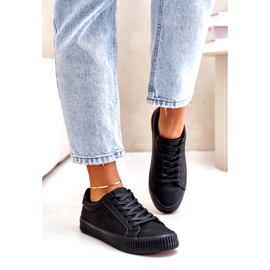 Zapatillas de deporte aisladas para mujeres Big Star OO274A462 Negro 1