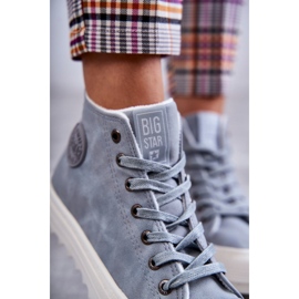 Big Star aislada femenina EE274115 zapatillas azul claro 2