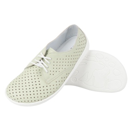 Olivier Fiesta de las mujeres Barefoot Minimalista Openwork 1288 Pol Green verde 4