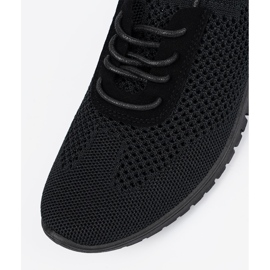 Black Openwork Sports Sports Sports negro 4