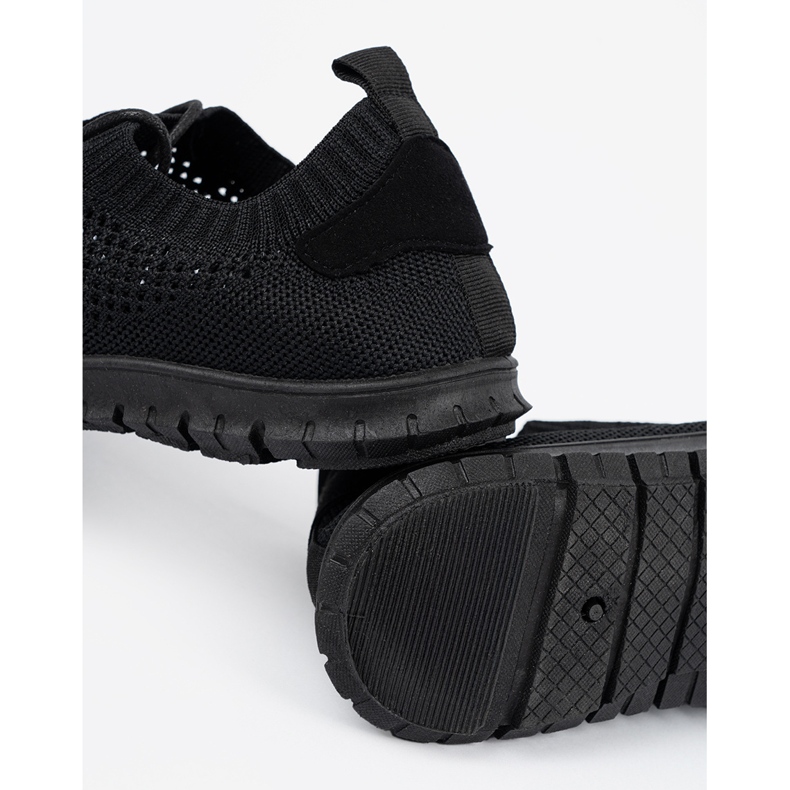 Black Openwork Sports Sports Sports negro 2