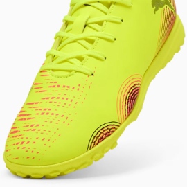 Puma Future 8 Juega TT 108396-03 Zapatos de fútbol amarillo 2