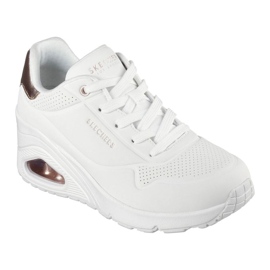 Skechers Uno Wedge-Hi Steps 177520-Wht Shoes blanco 1
