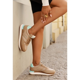 Zapatillas de ante mujeres Big Star RR274A048 Sistema de tonos oscuros Hi-Poly beige 7
