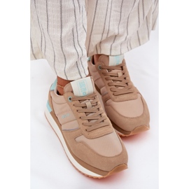 Zapatillas de ante mujeres Big Star RR274A048 Sistema de tonos oscuros Hi-Poly beige 8