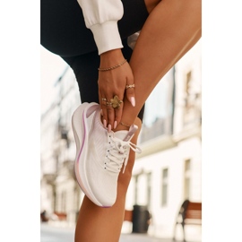Zapatos deportivos femeninos Big Star RR274A161 Hi-poli Sistema White System blanco 3