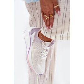 Zapatos deportivos femeninos Big Star RR274A161 Hi-poli Sistema White System blanco 8