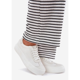 Zapatillas para mujeres en la plataforma Big Star RR274337 White blanco 2
