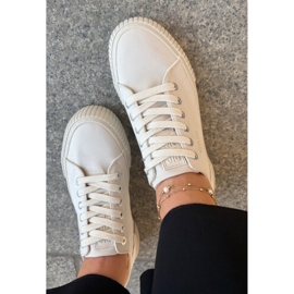 Zapatillas de deporte de material para mujeres Big Star RR274407 beige 6