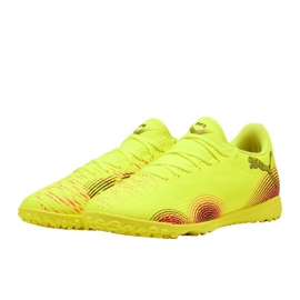 Puma Future 8 Juega TT 108378 03 Zapatos de fútbol amarillo 1