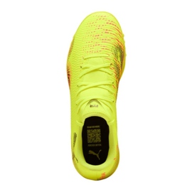 Puma Future 8 Juega TT 108378 03 Zapatos de fútbol amarillo 4