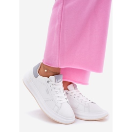 Zapatillas para mujeres en la plataforma Lee Naomi Women Low 50251012.06k White blanco 1