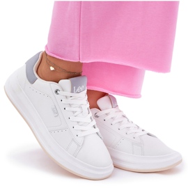 Zapatillas para mujeres en la plataforma Lee Naomi Women Low 50251012.06k White blanco 9