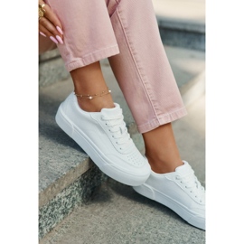 Zapatillas de cuero con bajo Eco Big Star RR274303 White blanco 10