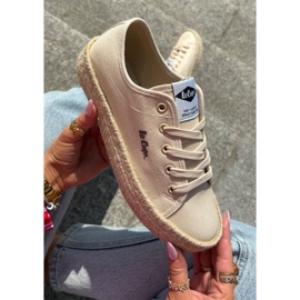 Zapatillas para mujeres con Lee Cooper LCW-25-44-3215 Braid beige 1