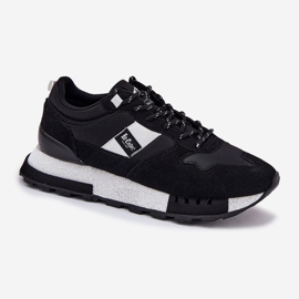 Zapatillas para hombres en la plataforma Lee Cooper LCJ-25-03-3378M negro 6