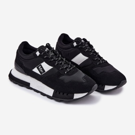 Zapatillas para hombres en la plataforma Lee Cooper LCJ-25-03-3378M negro 1