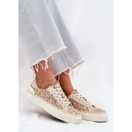 Sneakers de baja mujer Lee Cooper LCW-25-02-3330L beige 9