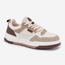 Zapatillas masculinas Big Star RR174604 beige 7