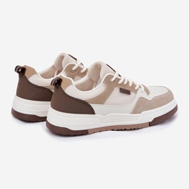 Zapatillas masculinas Big Star RR174604 beige 2
