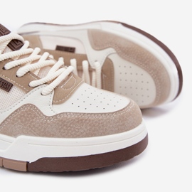Zapatillas masculinas Big Star RR174604 beige 5