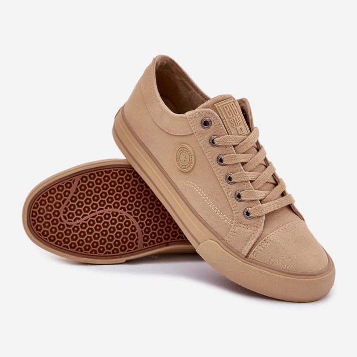 Big Star RR174337 Material zapatillas de zapatillas beige 2
