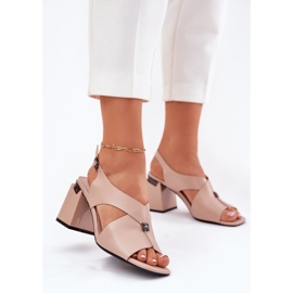 Elegantes sandalias para mujeres en el Vinceza 62238 beige Post 2 Elegantes sandalias para mujeres en el Vinceza 62238 beige Post 2