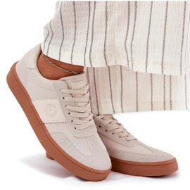 Zapatillas de deporte femenino Big Star RR274806 beige 10