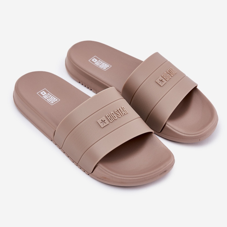 Big Star RR174A048 Flops de espuma para hombres beige 1