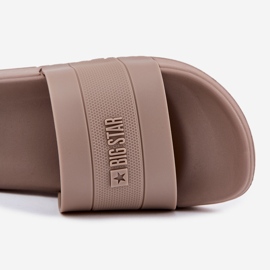 Big Star RR174A048 Flops de espuma para hombres beige 3